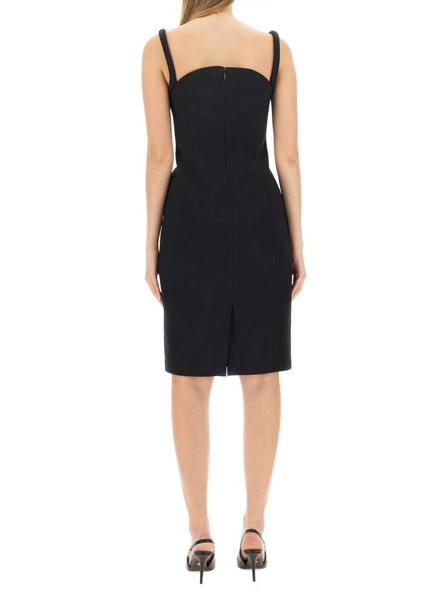 Versace Women Rolled Midi Dress VERSACE