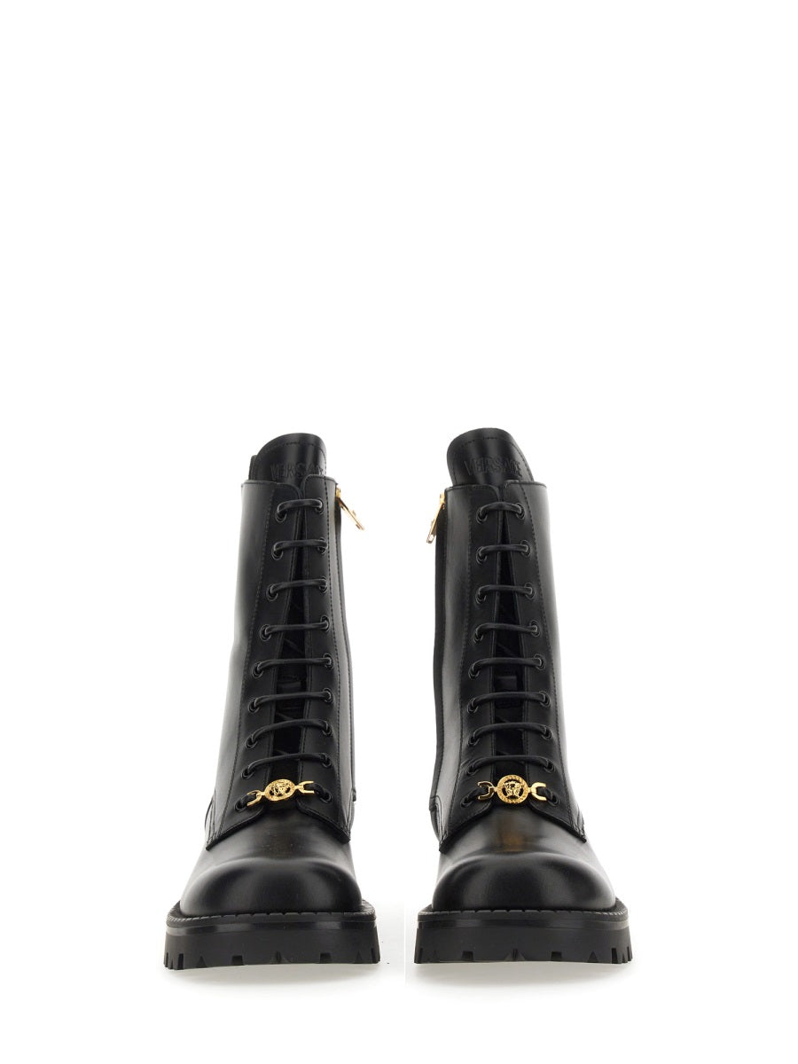 Versace Women Boot With Laces Alia VERSACE