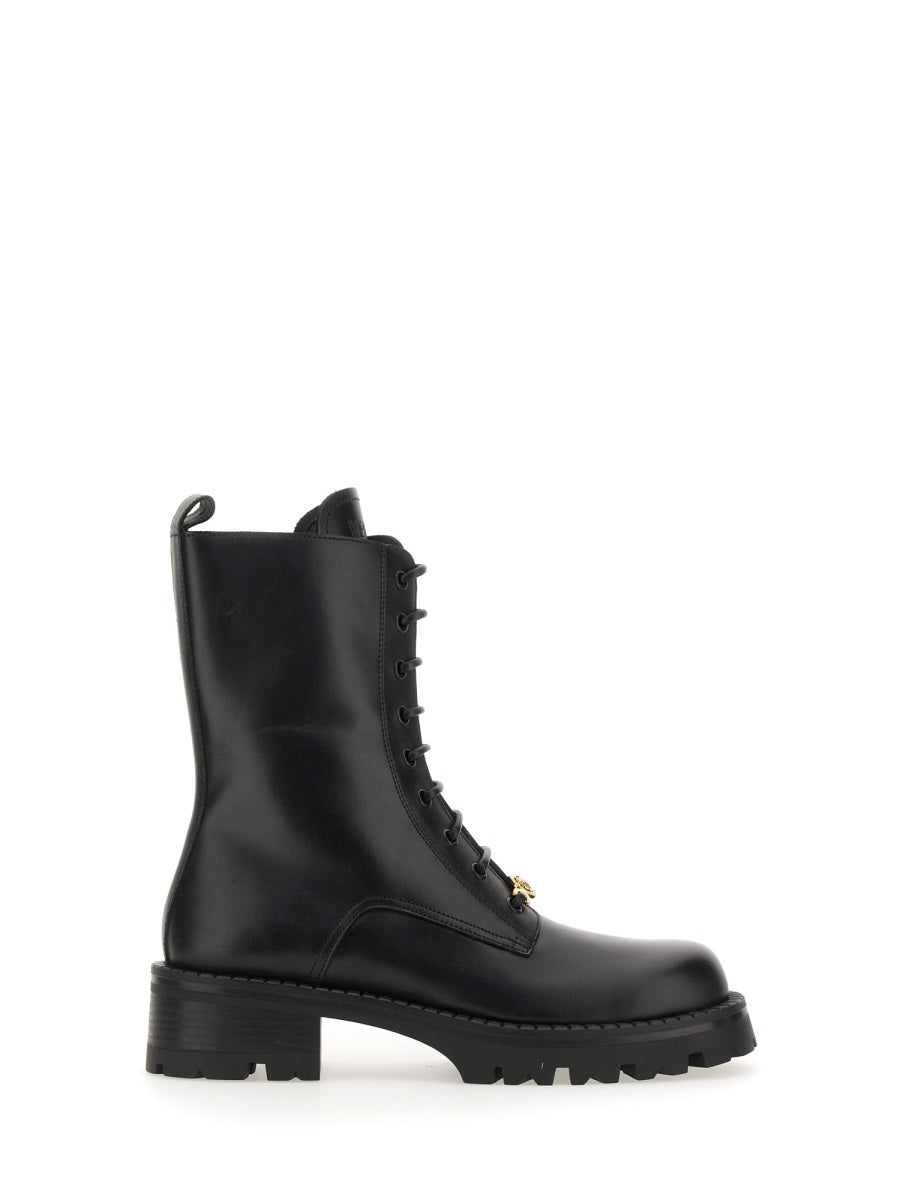 Versace Women Boot With Laces Alia VERSACE