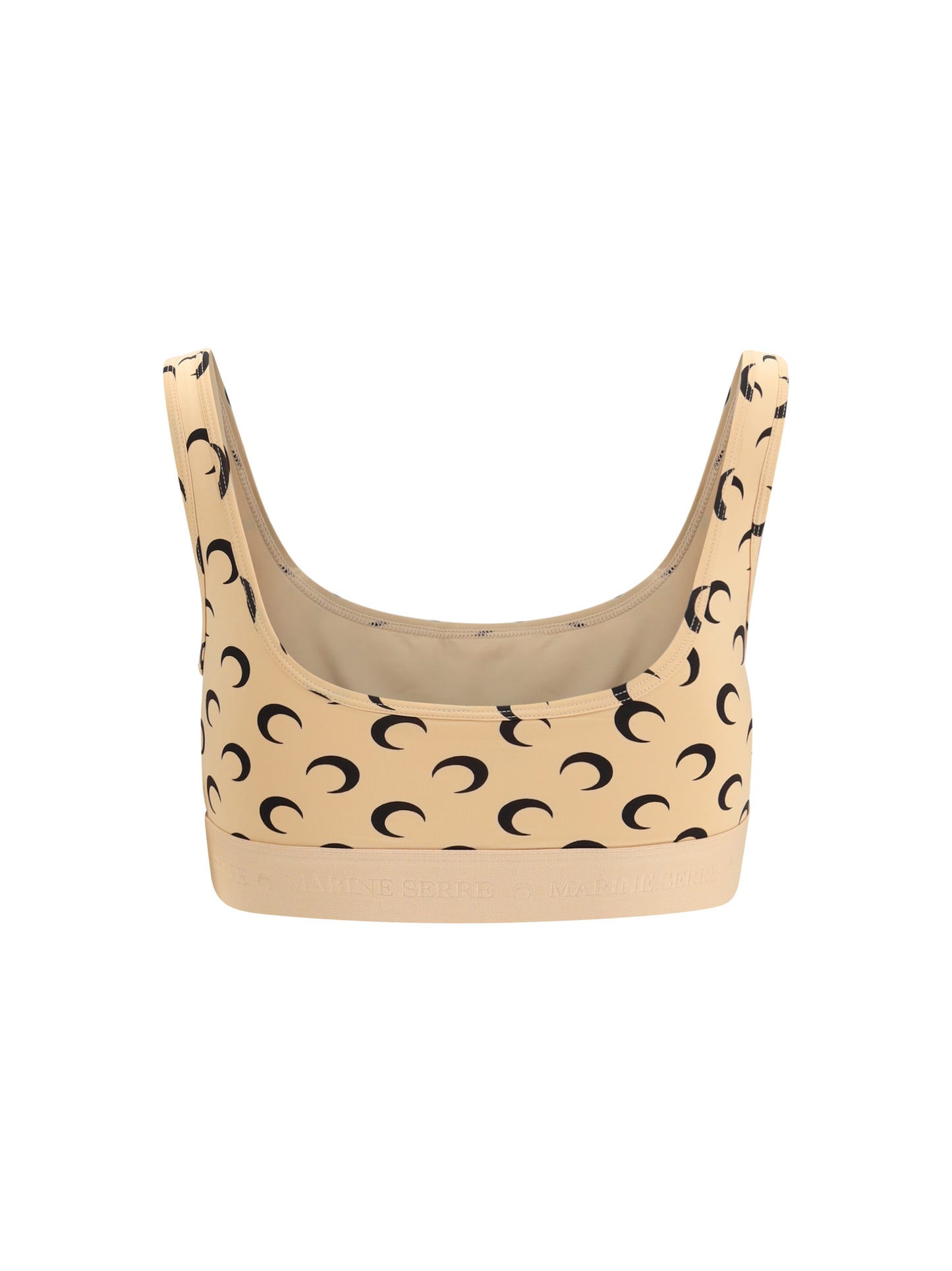 Marine Serre Women Moon Recycled Jersey Sports Bra MARINE SERRE