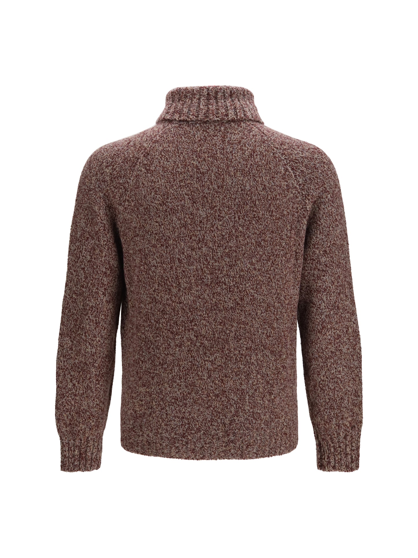 Brunello Cucinelli Men Wool, Silk And Cashmere Turtleneck Sweater BRUNELLO CUCINELLI