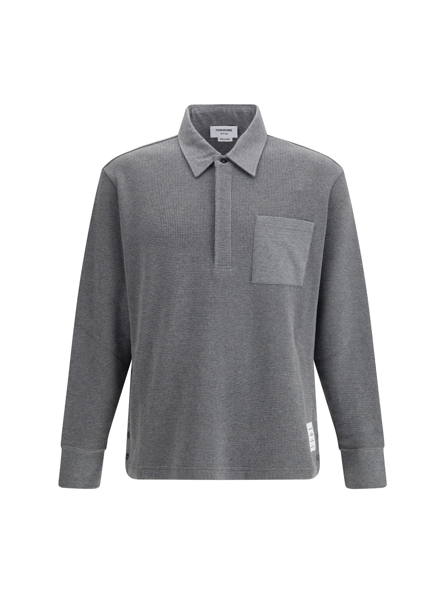 Thom Browne Men Long Sleeve Polo Shirt THOM BROWNE