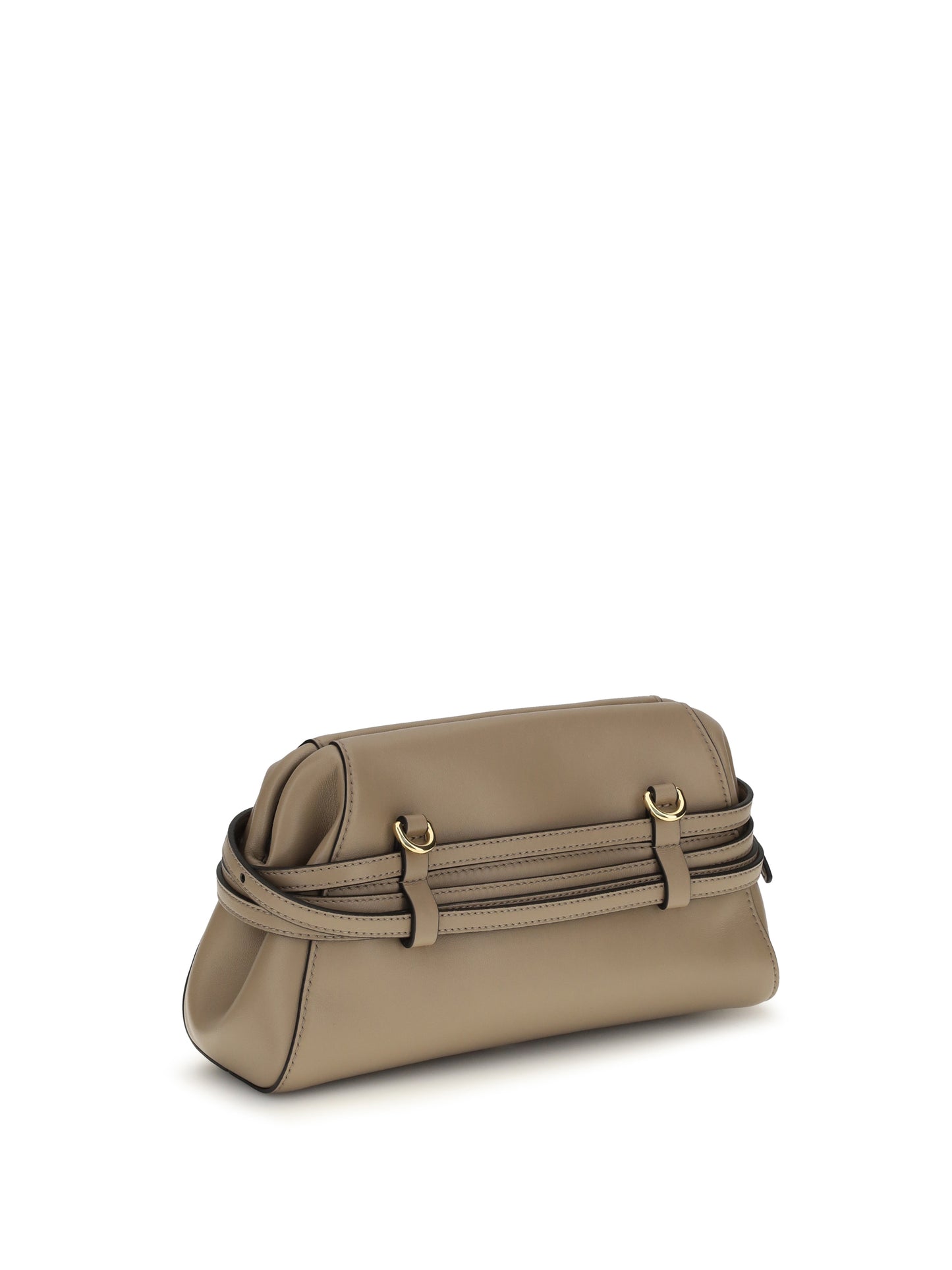 Moschino Women Belt-Detail Clutch MOSCHINO