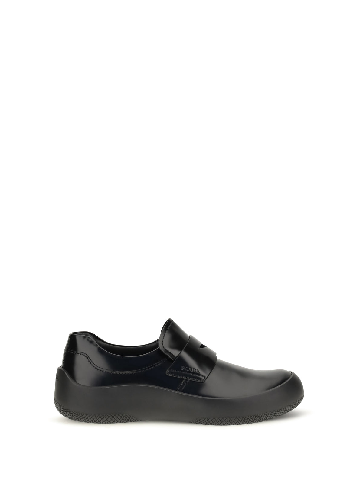 Prada Men Leather Loafers PRADA