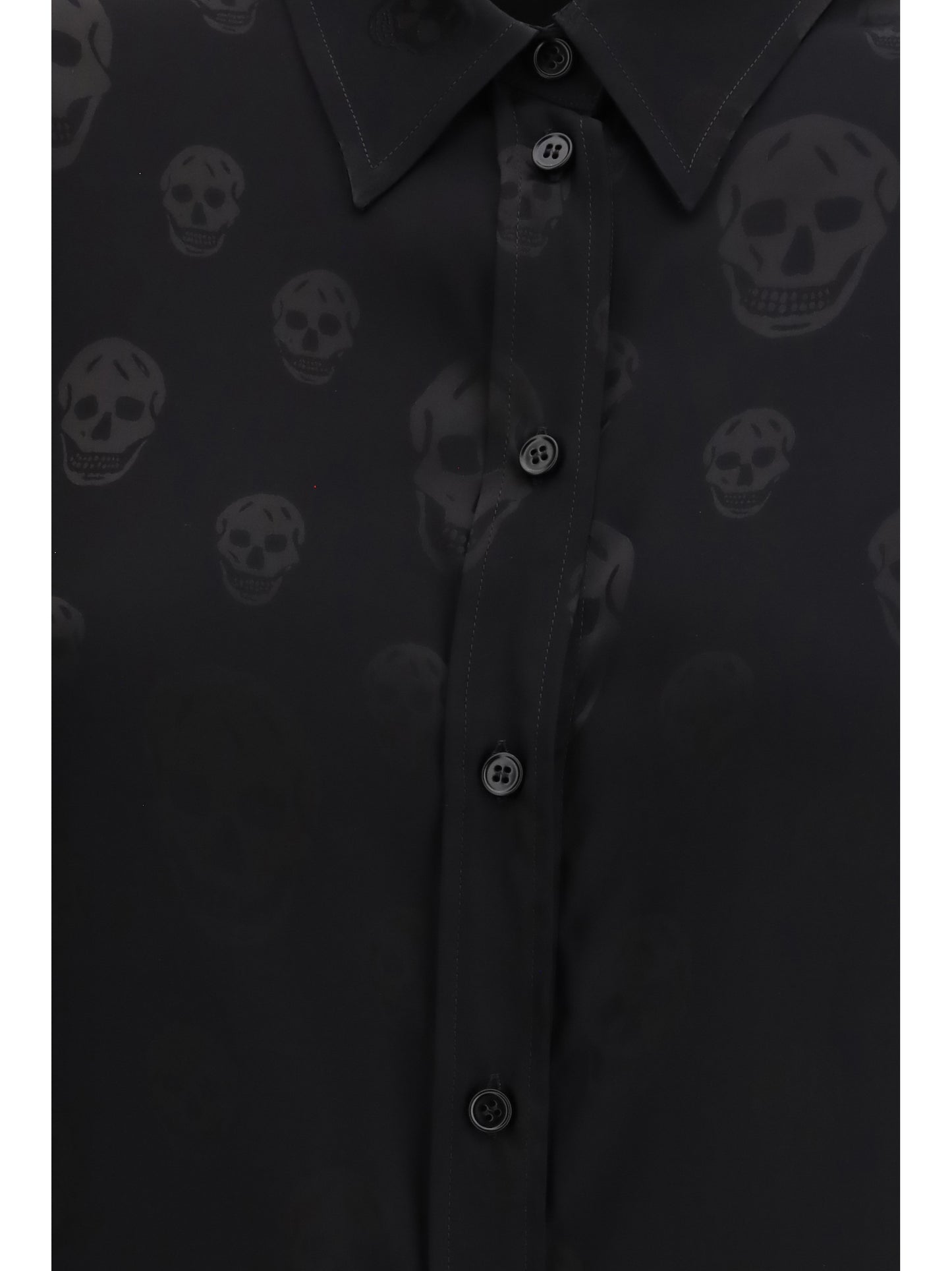 Alexander Mcqueen Women Shirt With Skull Motif ALEXANDER MCQUEEN