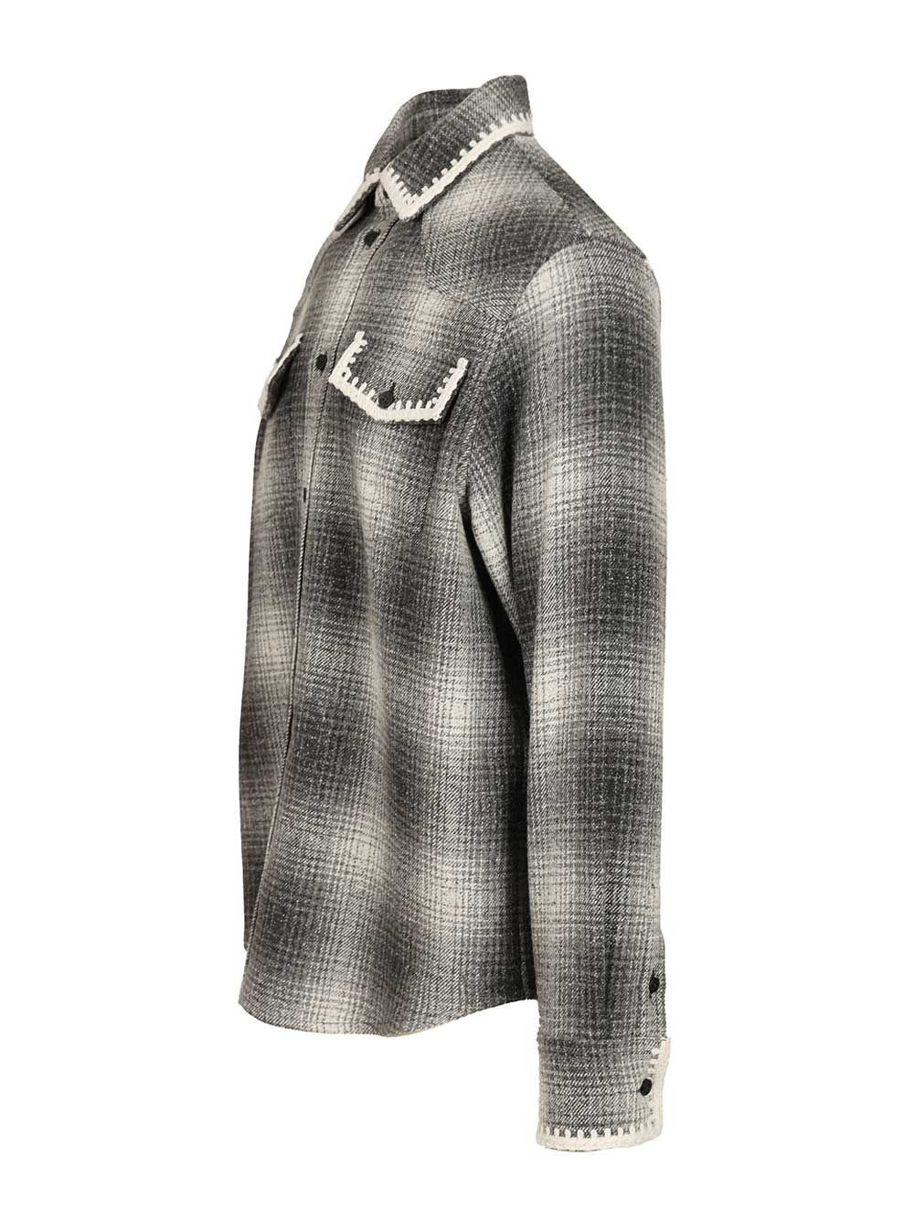 Golden Goose Men Flannel Shirt GOLDEN GOOSE