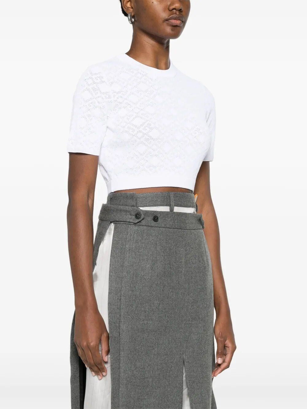 Givenchy Women Crop Sweater GIVENCHY
