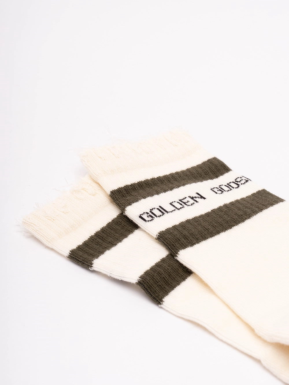 Golden Goose Women Socks Rib/Stripes GOLDEN GOOSE