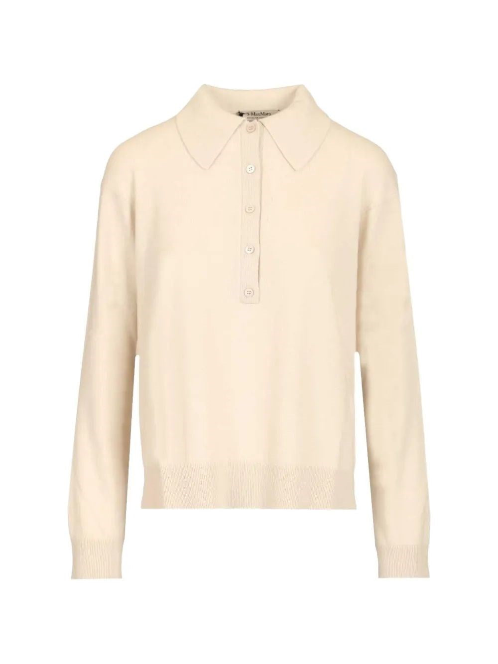 'S Max Mara Women Frisia Wool Polo Shirt S MAX MARA