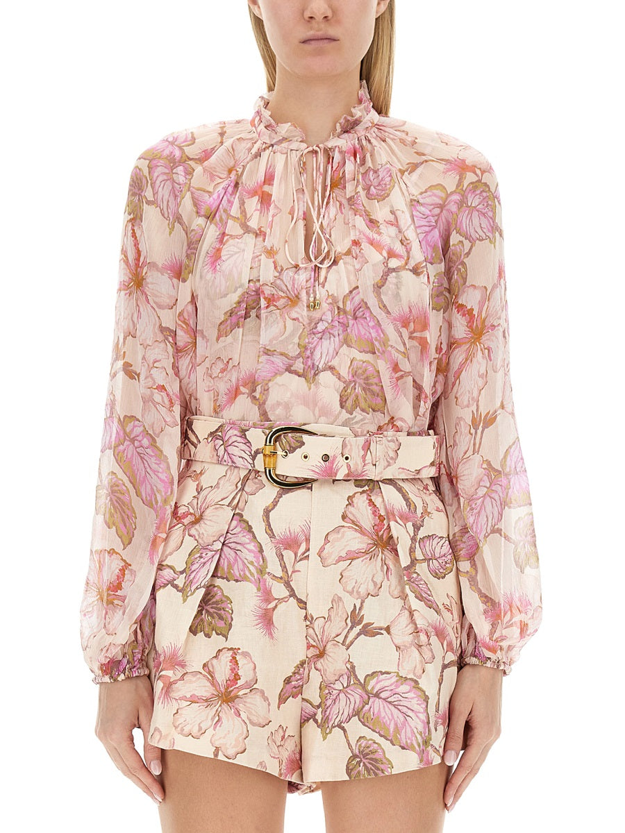 Zimmermann Women Floral Print Shirt ZIMMERMANN
