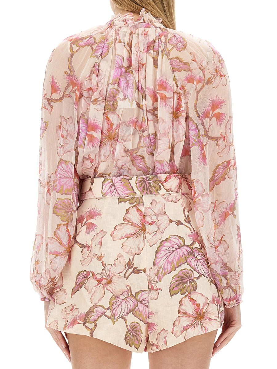 Zimmermann Women Floral Print Shirt ZIMMERMANN