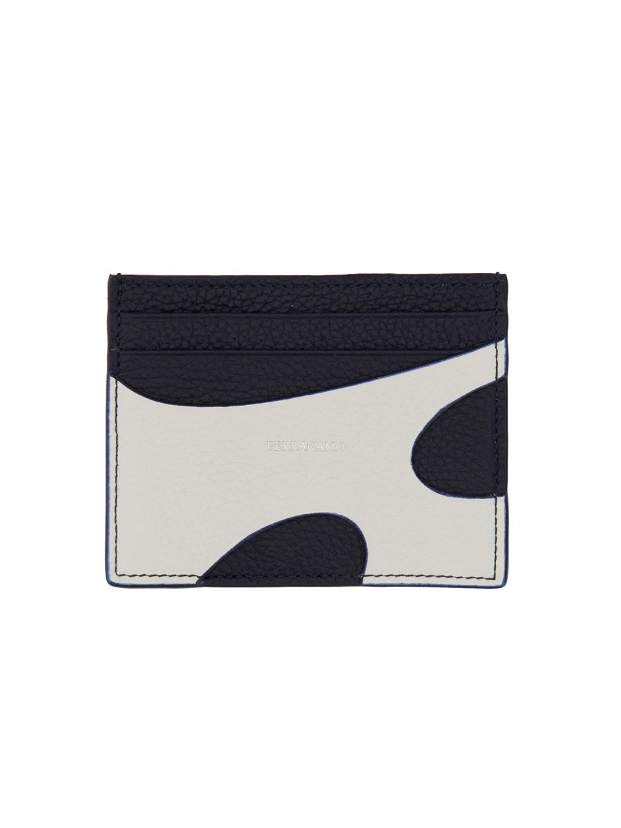 Ferragamo Men Leather Card Holder FERRAGAMO