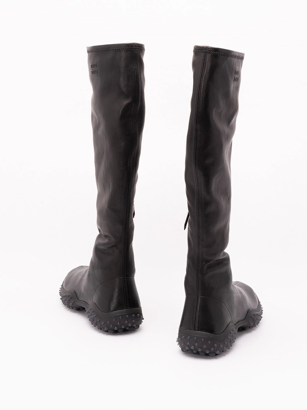 Miu Miu Women Stretch Leather Boots MIU MIU