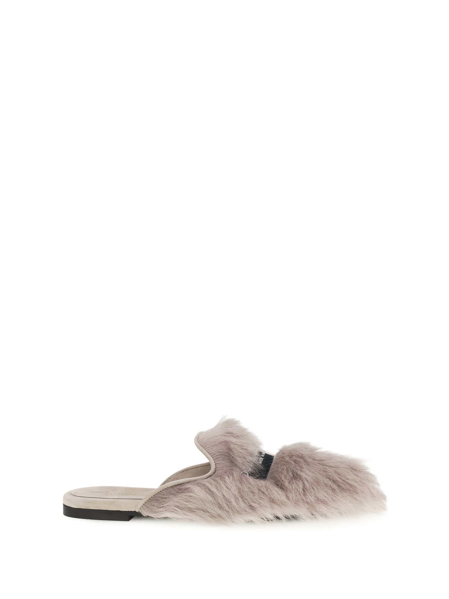 Dolce & Gabbana Women Sheepskin Mules DOLCE & GABBANA
