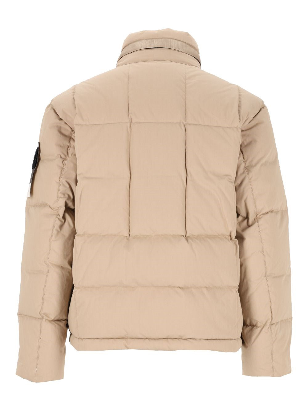 Stone Island Men Quilted Down Jacket With Hood STONE ISLAND