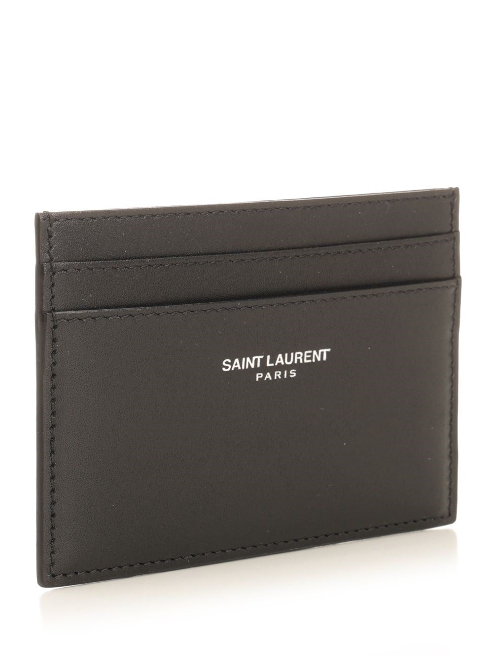 Saint Laurent Men Calfskin Card Holder SAINT LAURENT