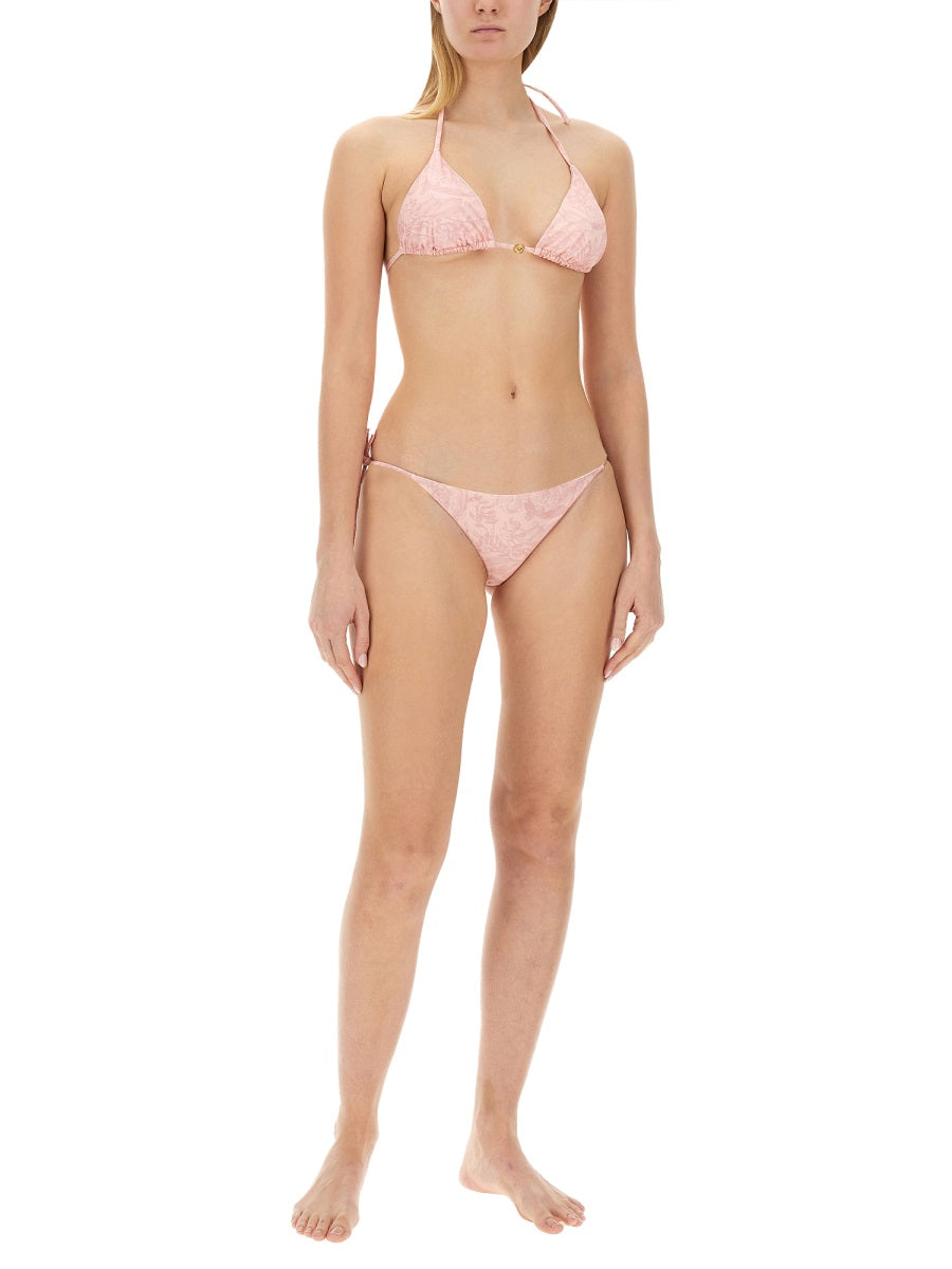 Versace Women Baroque Print Bikini Bottom VERSACE