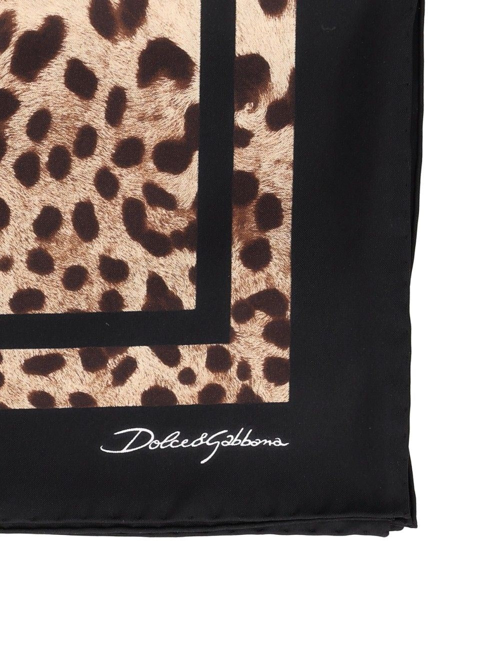 Dolce & Gabbana Women Animal-Print Scarf DOLCE & GABBANA