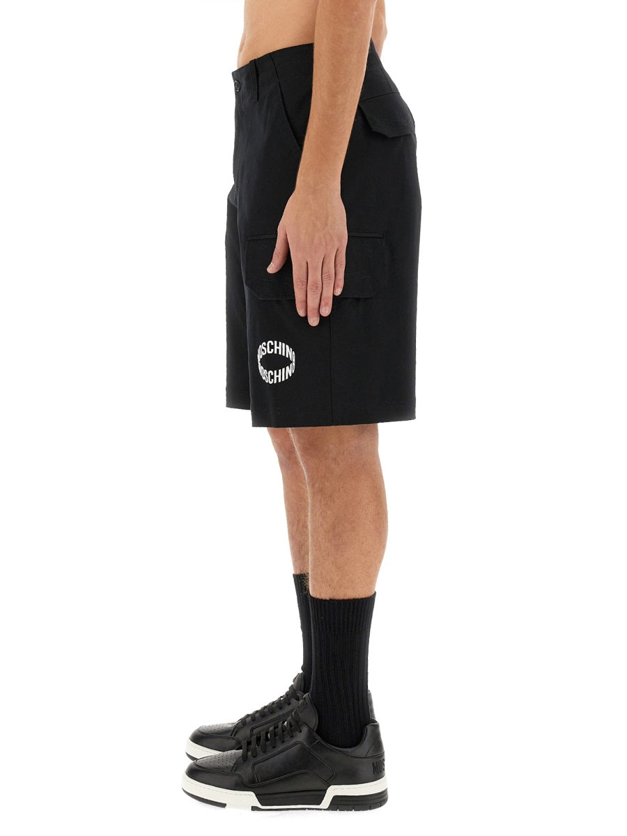 Moschino Men Bermuda With Logo MOSCHINO