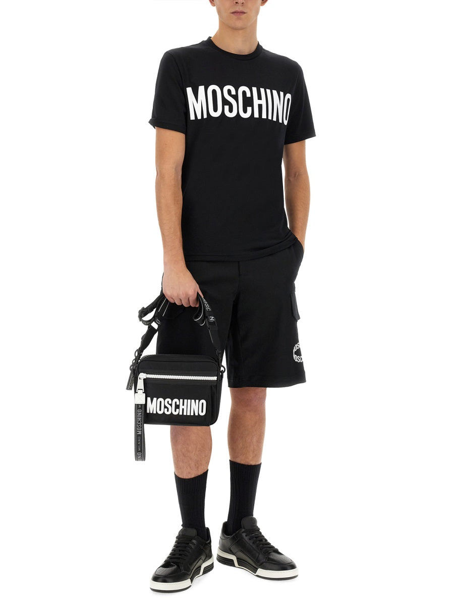Moschino Men Bermuda With Logo MOSCHINO