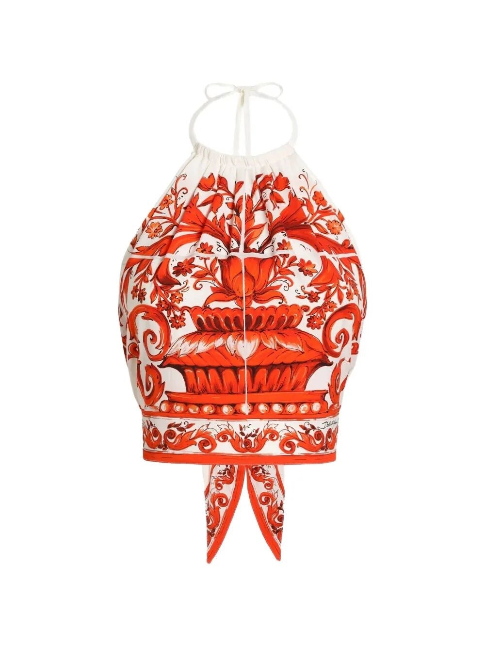 Dolce & Gabbana Women Maiolica-Print Top DOLCE & GABBANA