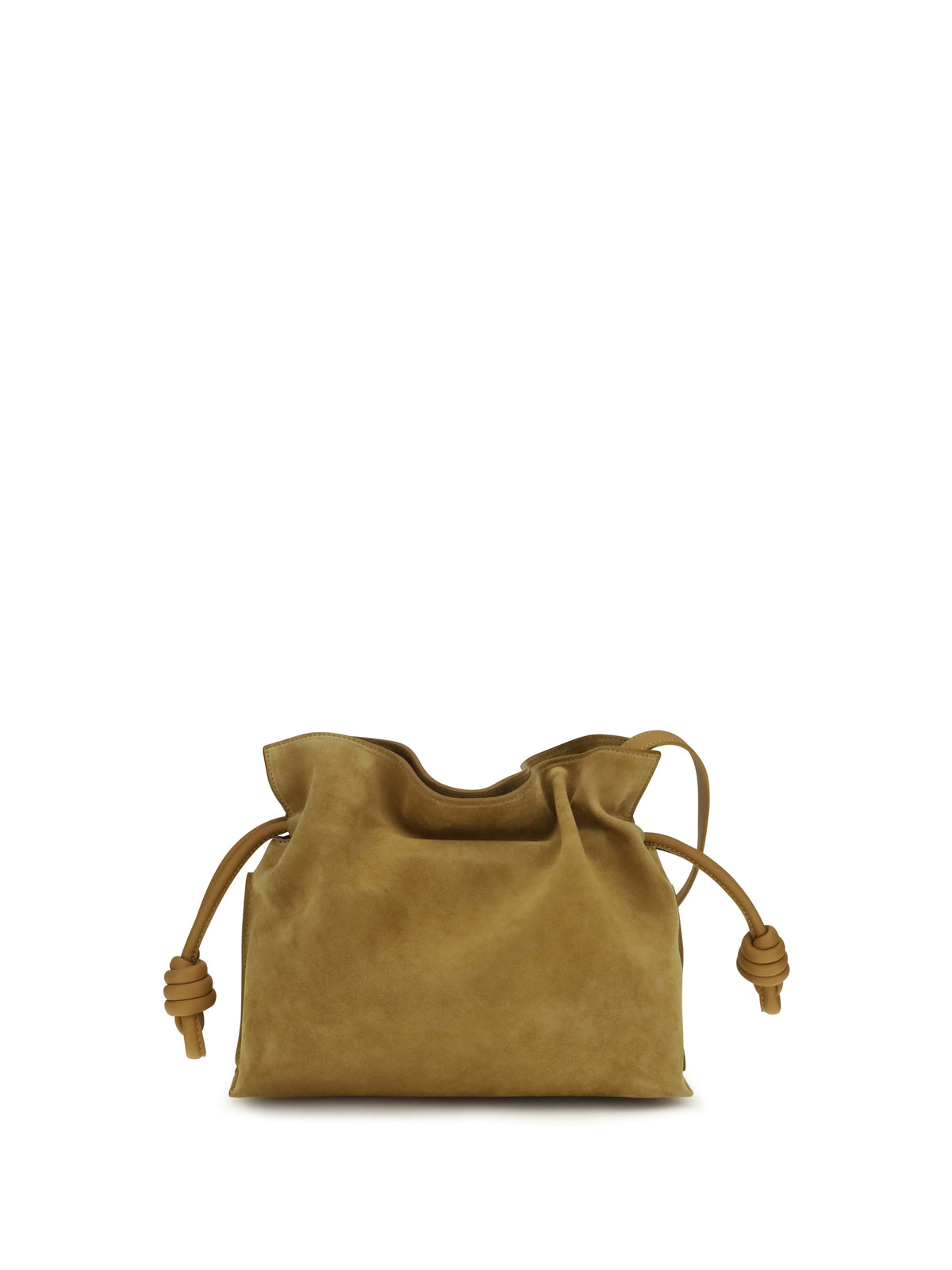 Loewe Women Medium Flamenco Clutch Suede Handbag LOEWE