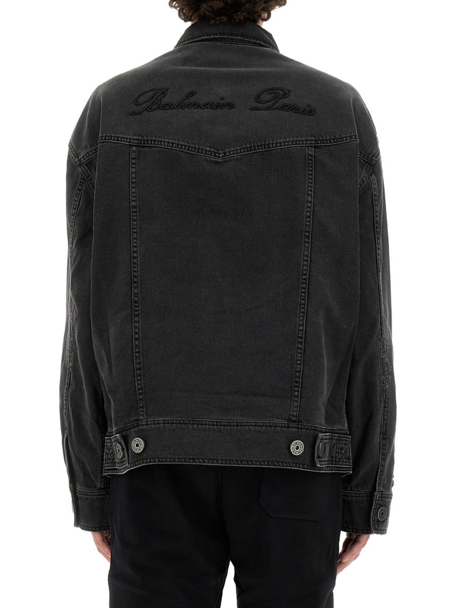 Balmain Men Denim Jacket BALMAIN