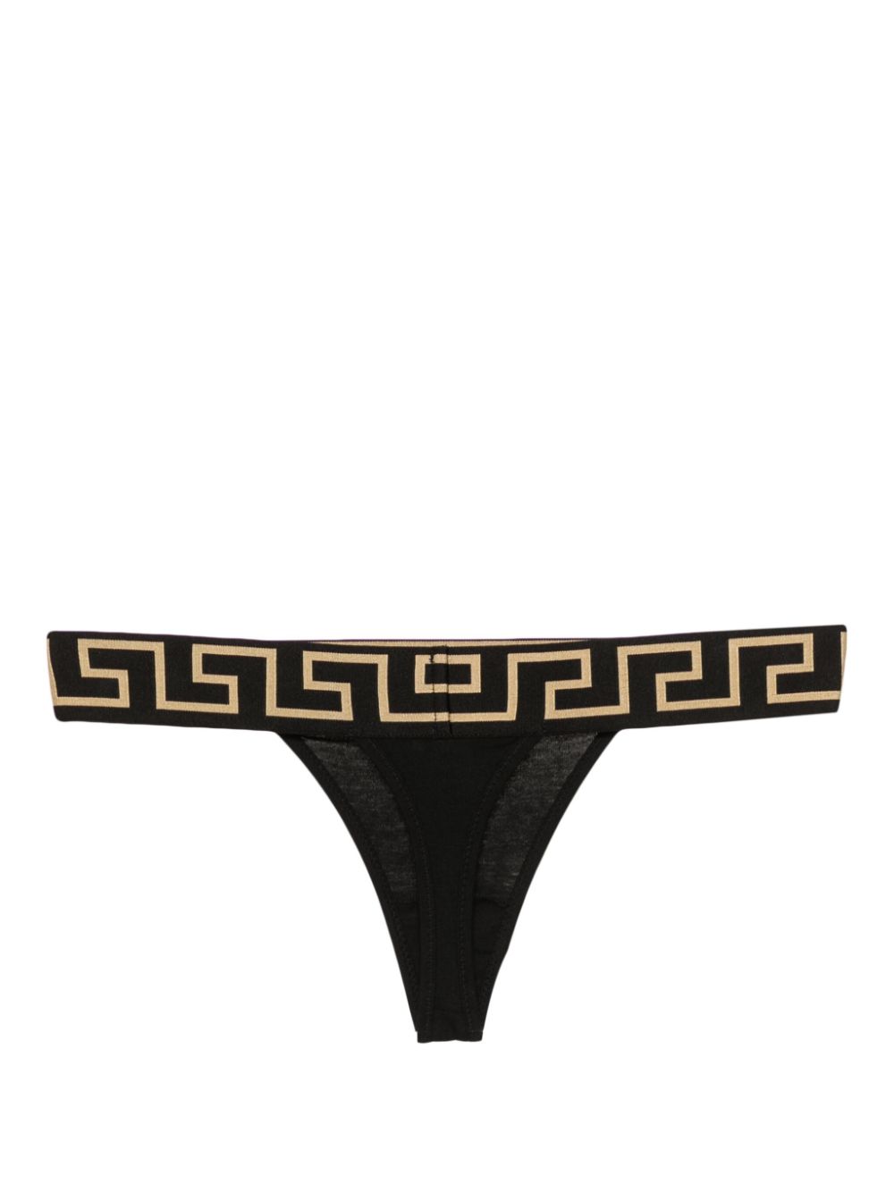 Versace Women Greek Key Edge Thong VERSACE