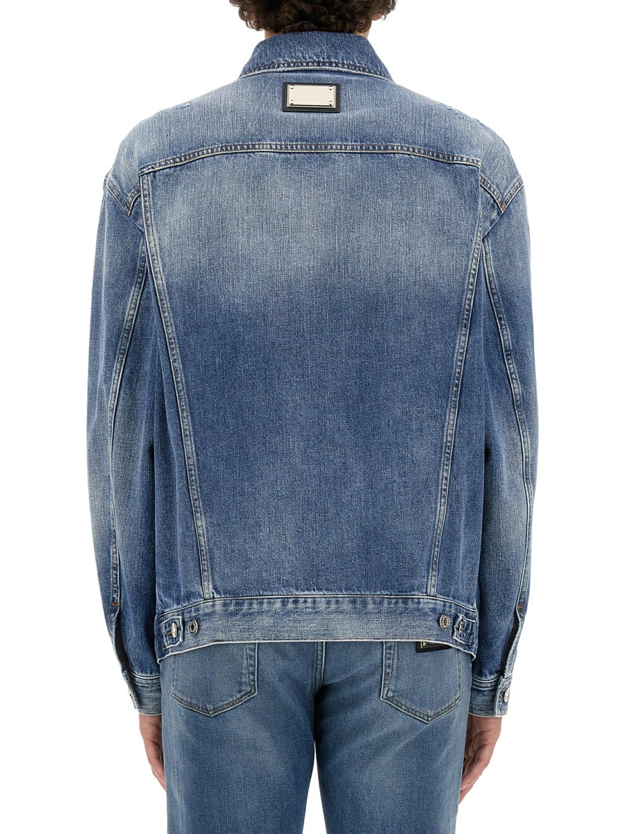Dolce & Gabbana Men Denim Shirt DOLCE & GABBANA