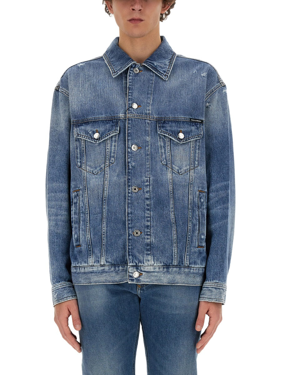 Dolce & Gabbana Men Denim Shirt DOLCE & GABBANA