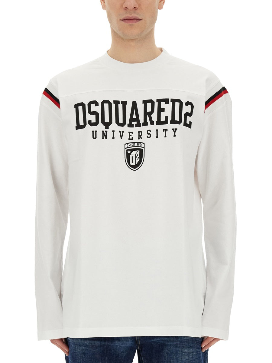 Dsquared Men Sweatshirt With Logo DSQUARED2