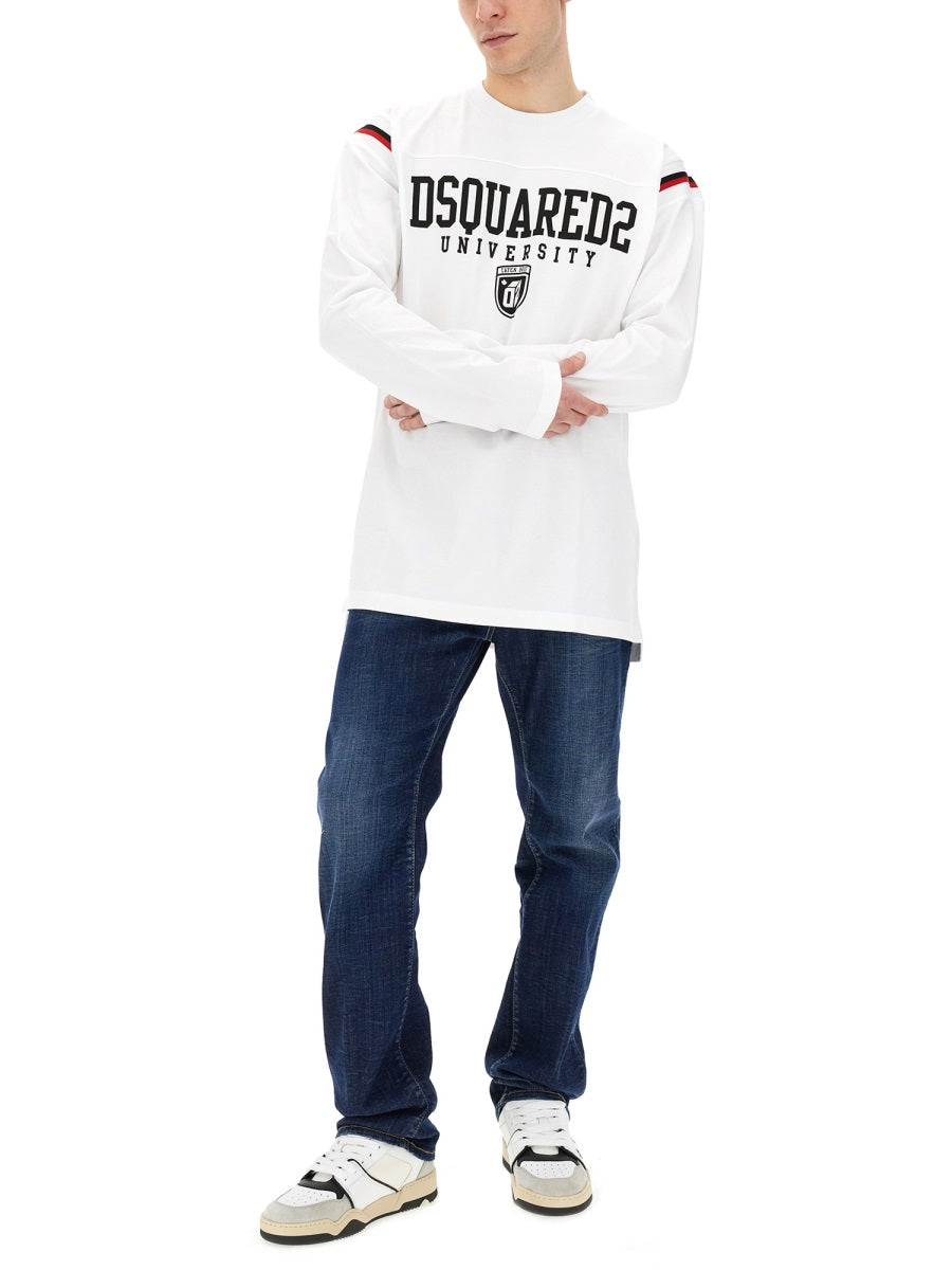 Dsquared Men Sweatshirt With Logo DSQUARED2