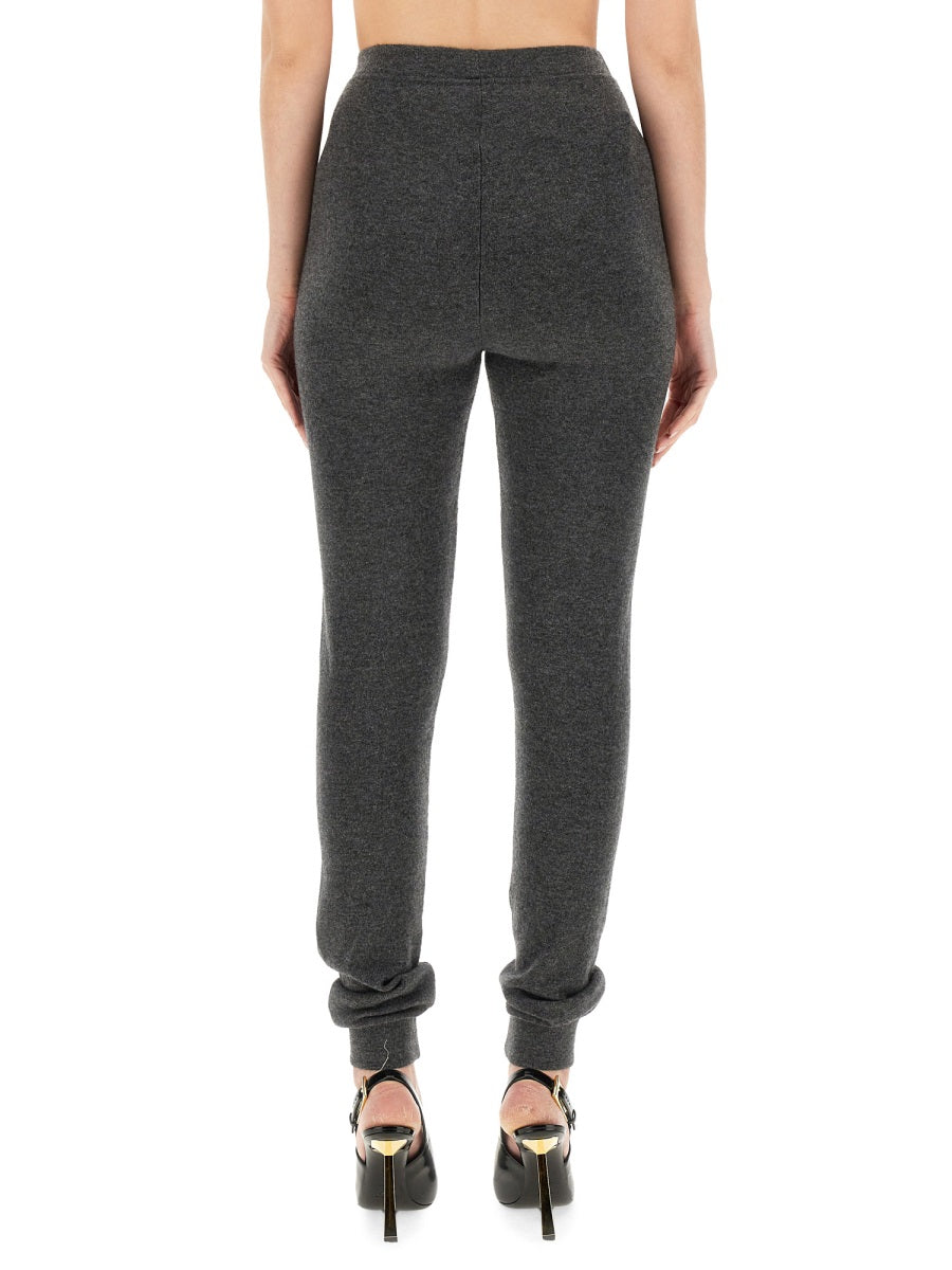 Saint Laurent Women High Waist Leggings SAINT LAURENT