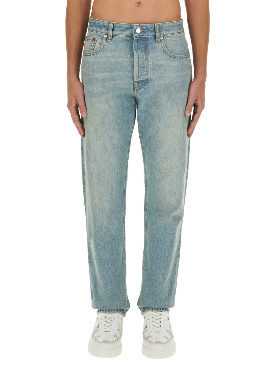 Valentino Men Denim Pants VALENTINO