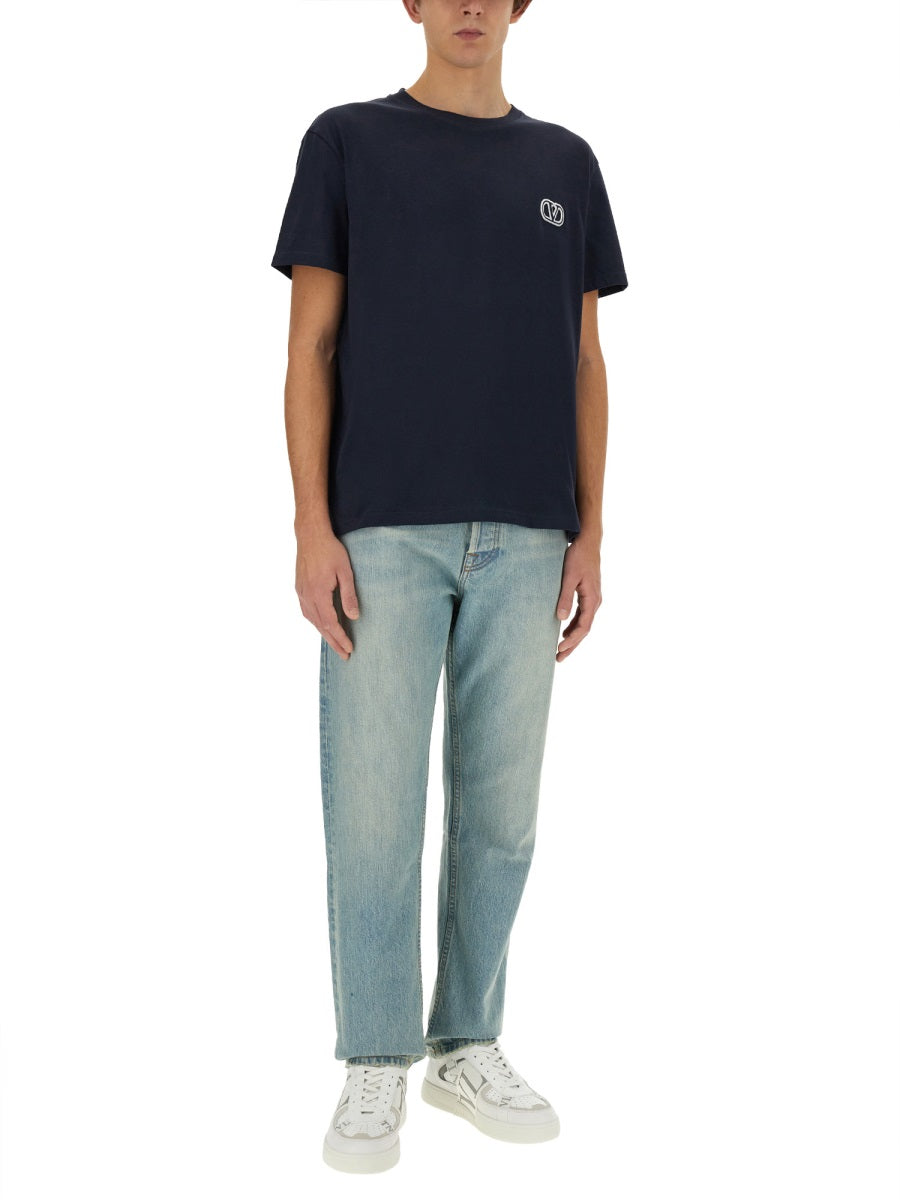 Valentino Men Denim Pants VALENTINO