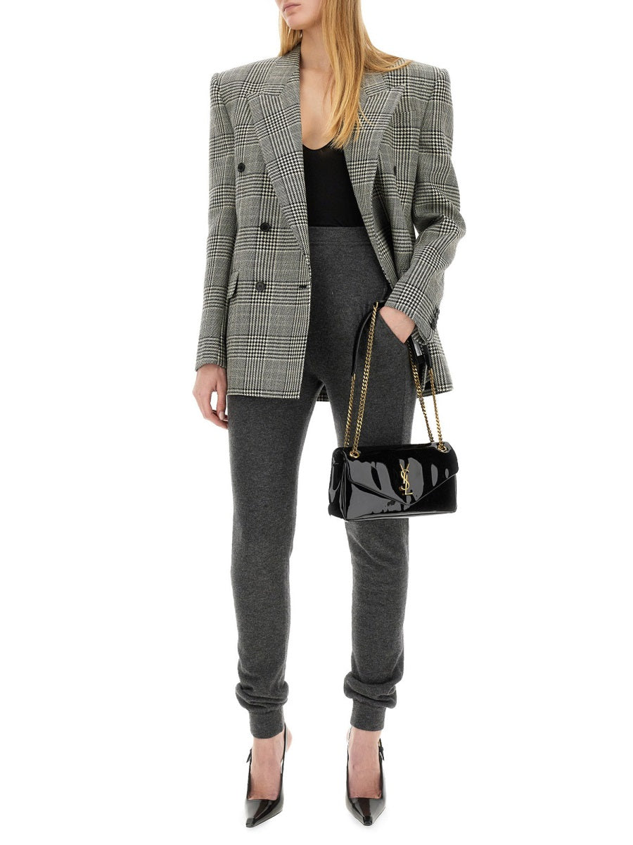 Saint Laurent Women High Waist Leggings SAINT LAURENT