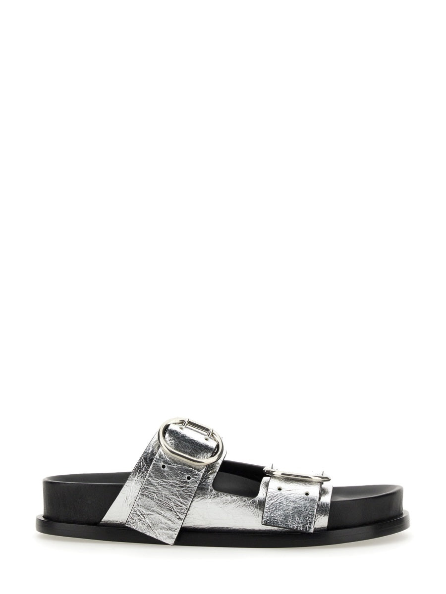 Jil Sander Women Leather Sandal With Buckle JIL SANDER