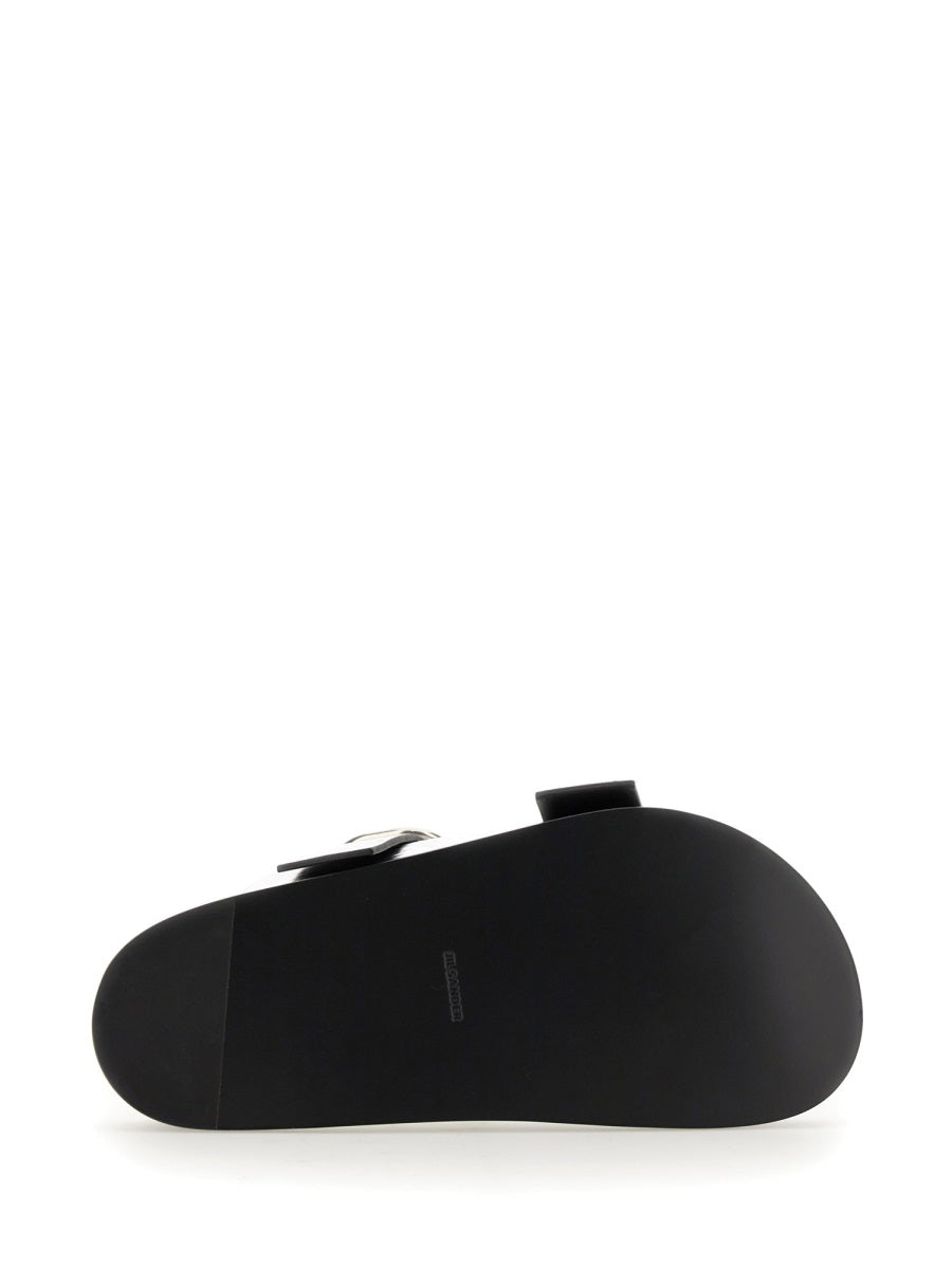 Jil Sander Women Leather Sandal With Buckle JIL SANDER