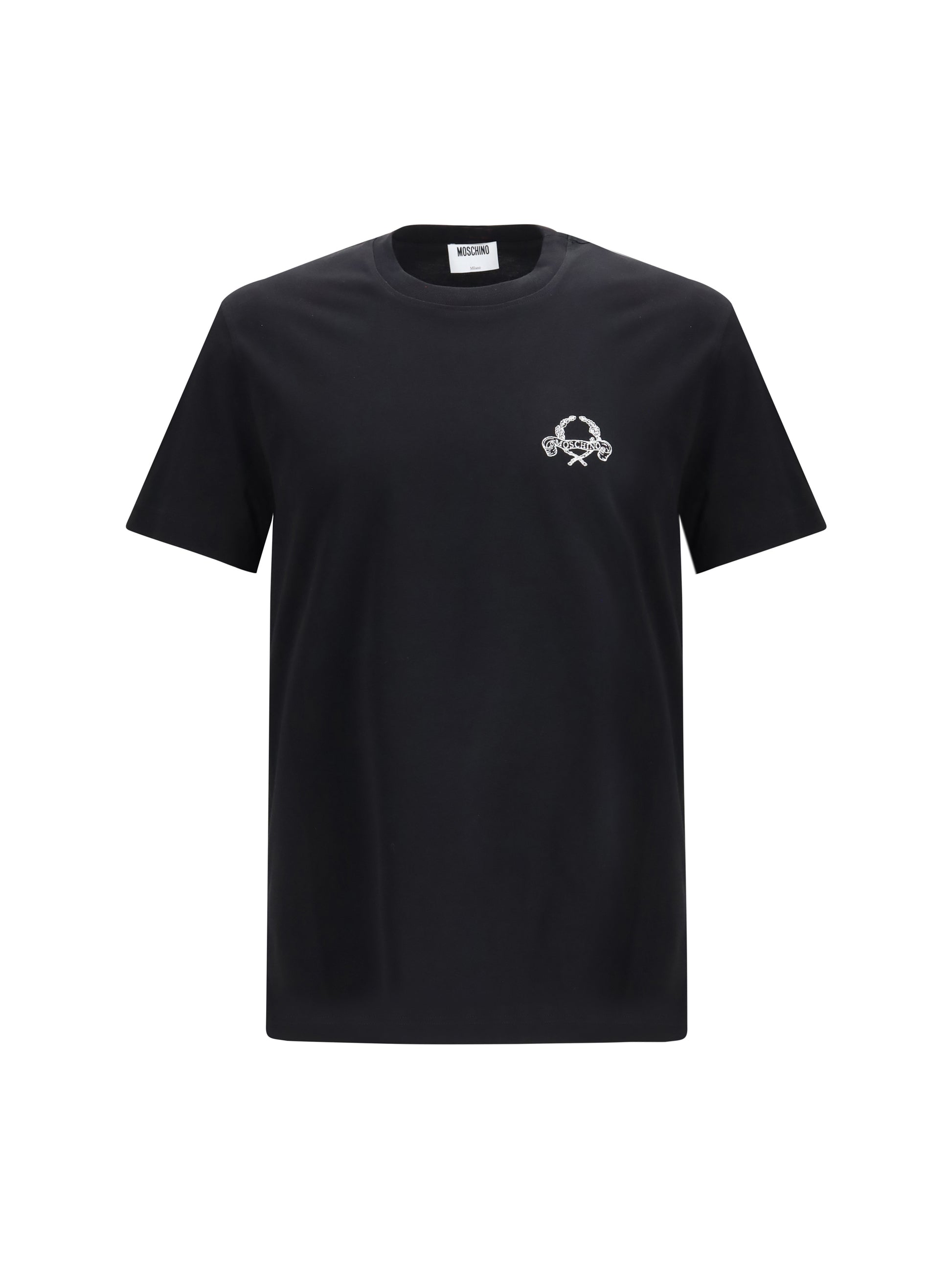 Moschino Men Laurel Crown Logo T-Shirt MOSCHINO