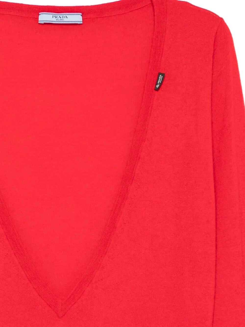 Prada Women Cashmere V Neck PRADA
