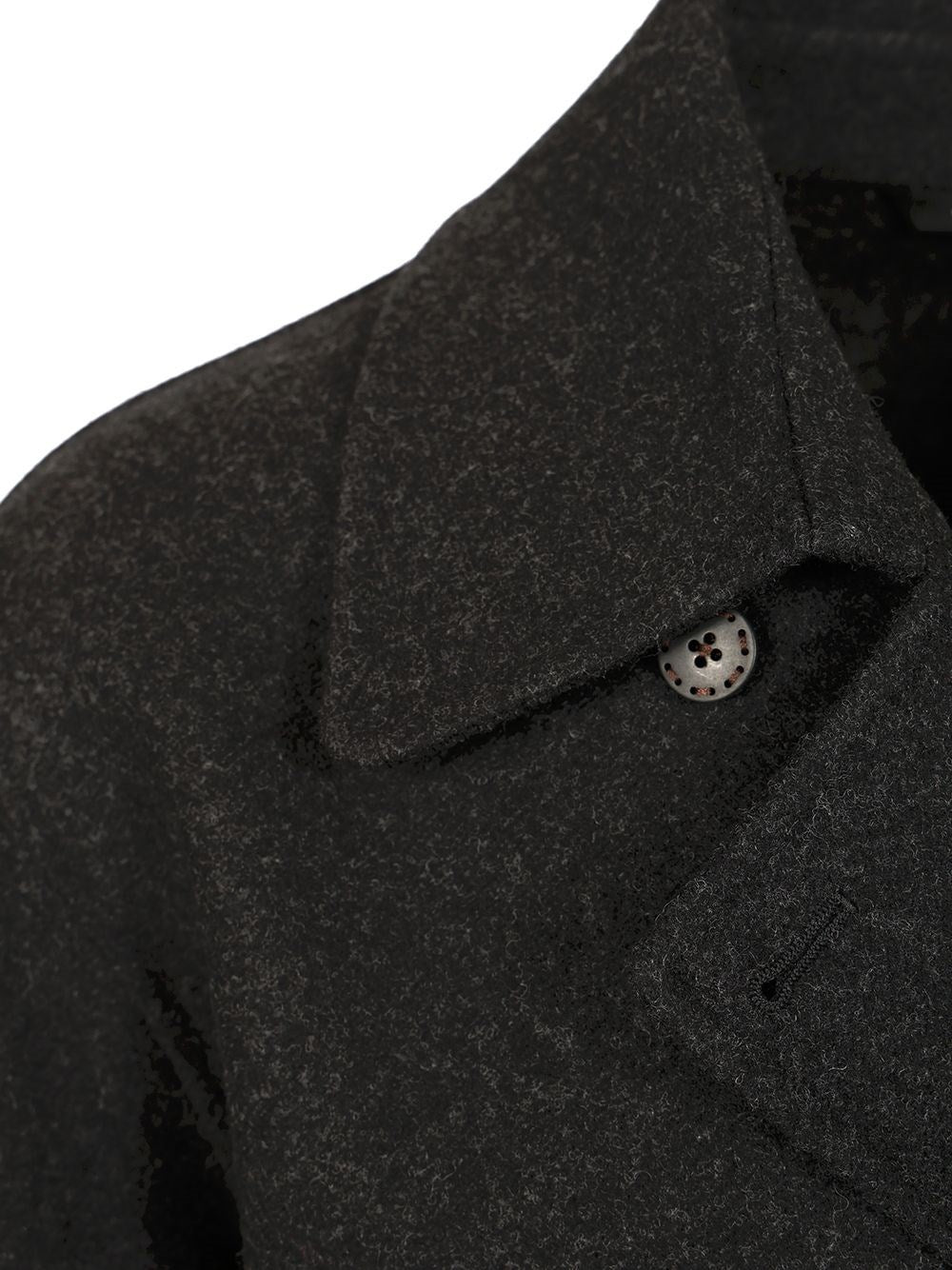Fendi Men Wool Pea Coat FENDI