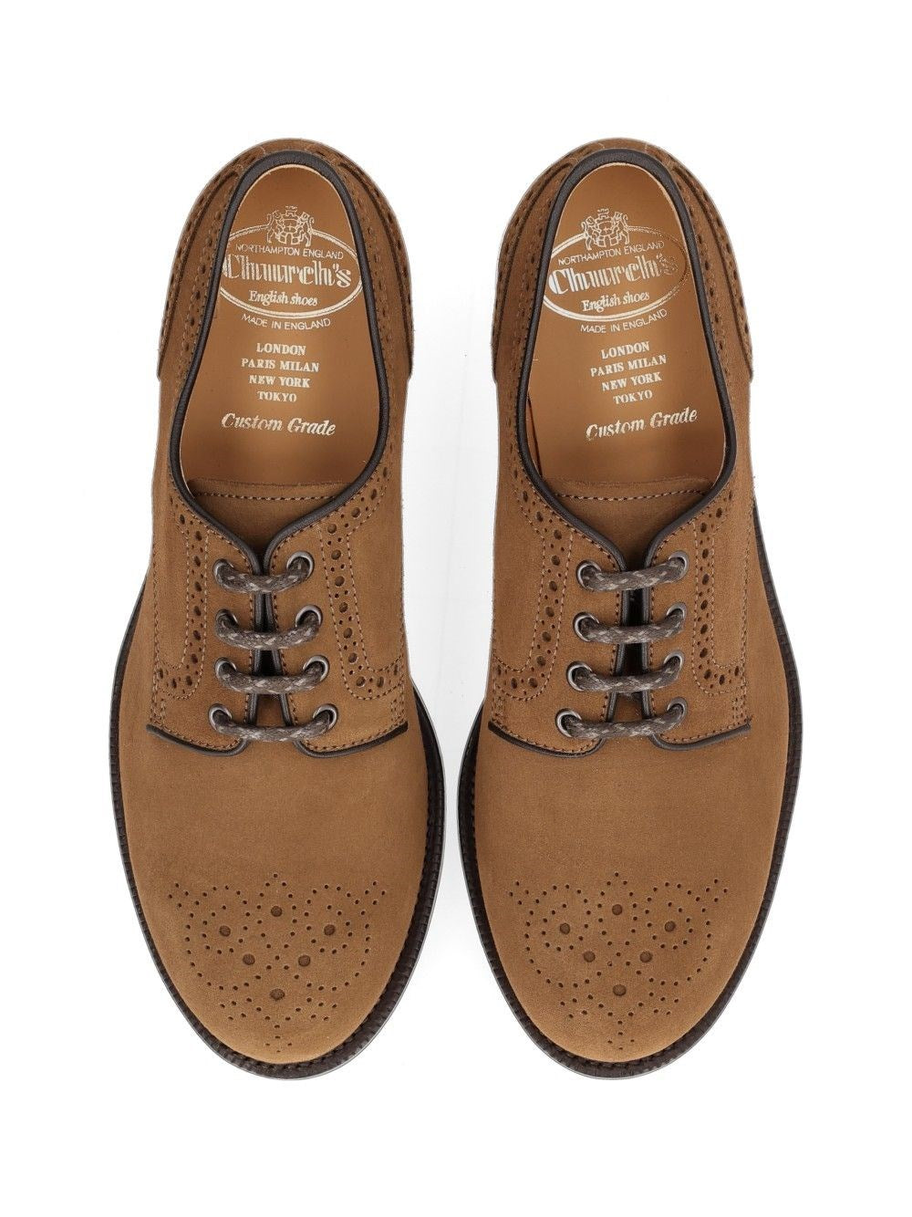 Church's Men Suede Derby Brogues CHURCH'S