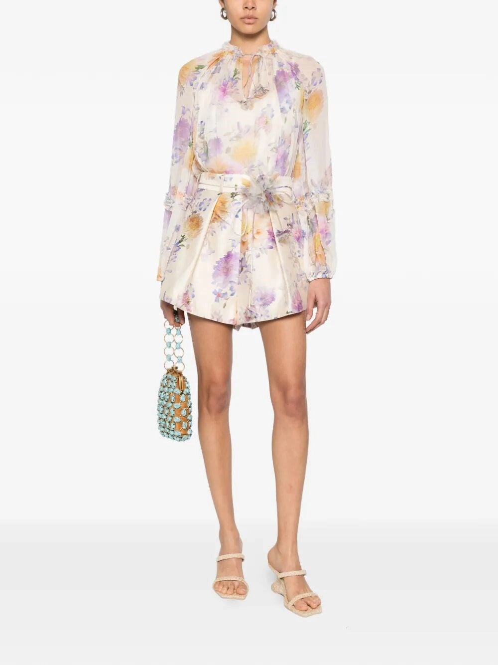 Zimmermann Women `Luna` Tuck Short ZIMMERMANN