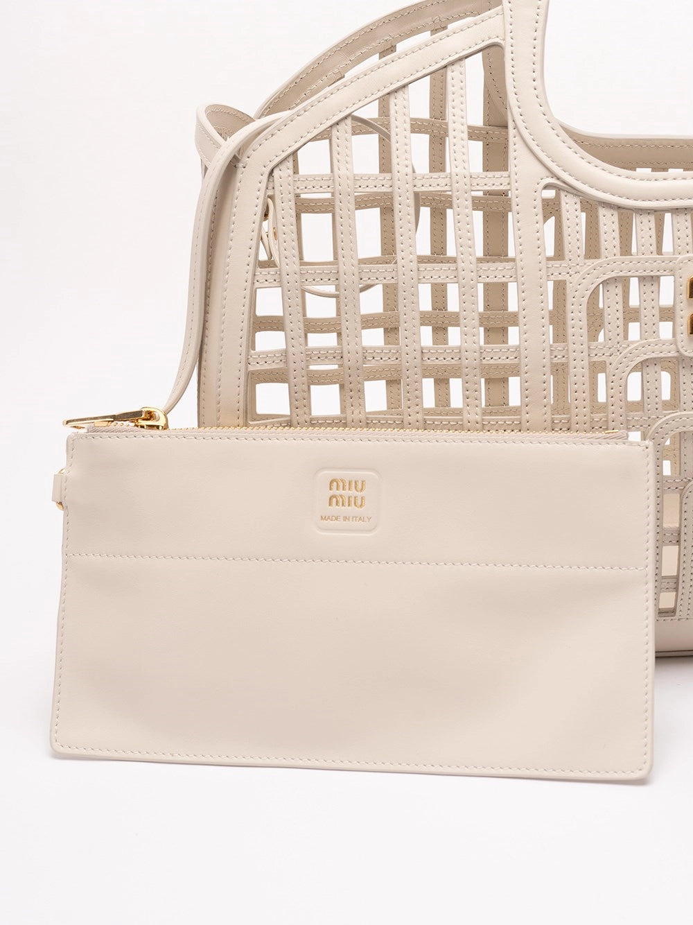 Miu Miu Women Leather Basket MIU MIU