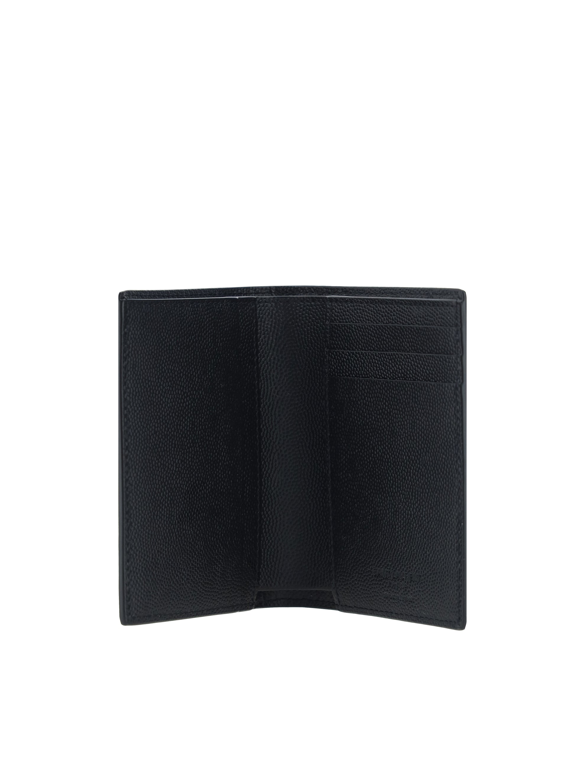 Saint Laurent Men Embossed Leather Wallet SAINT LAURENT