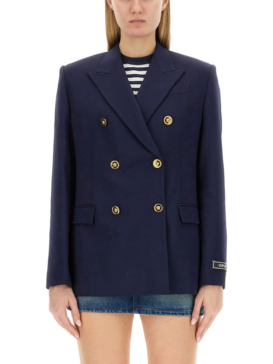Versace Women Double-Breasted Blazer VERSACE
