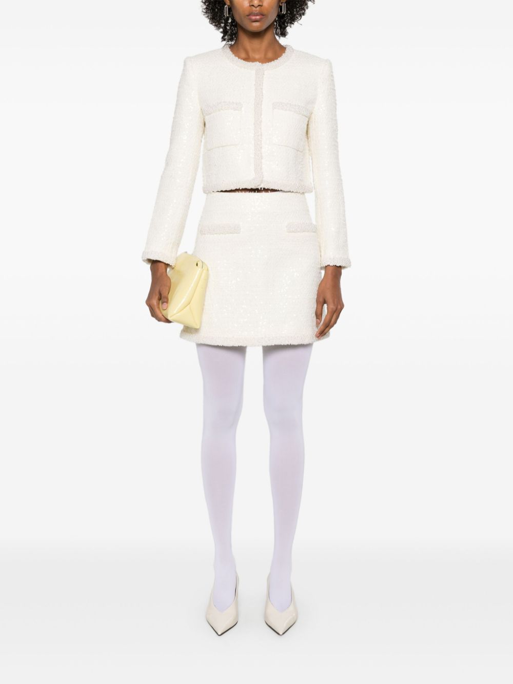 Self-Portrait Women Miniskirt With Decoration SELF-PORTRAIT