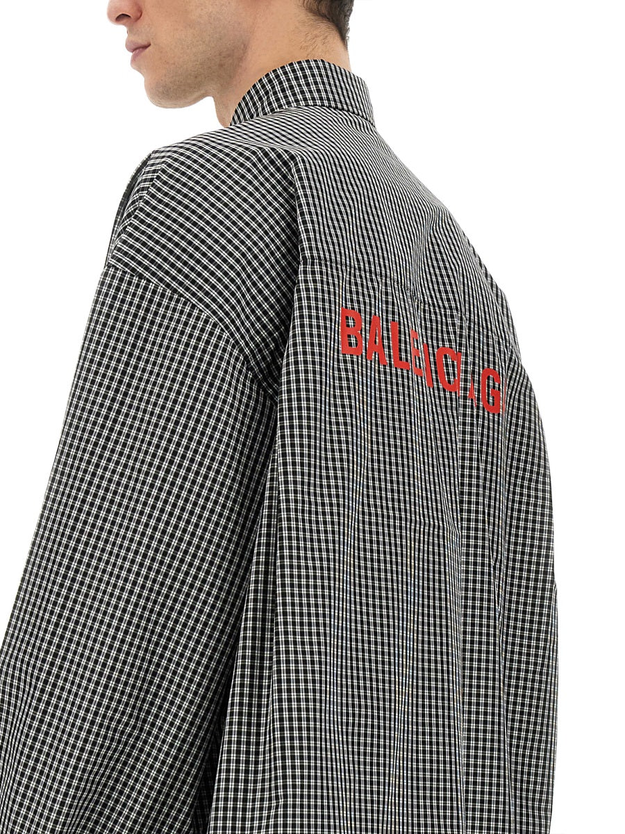 Balenciaga Men Oversize Fit Shirt BALENCIAGA