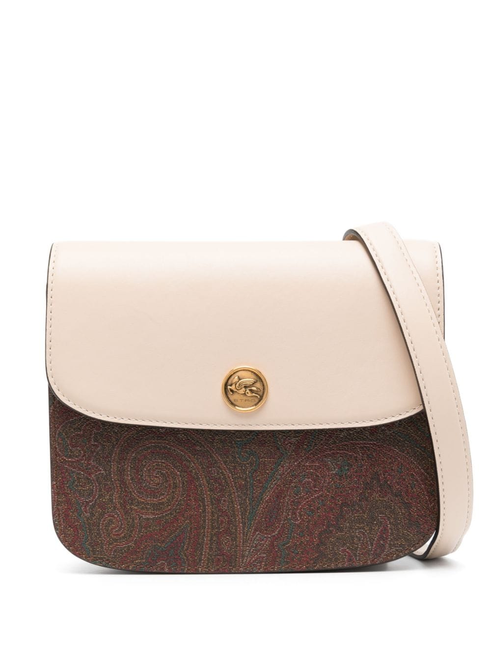 Etro Women Shoulder Bag With Paisley Print Panels ETRO