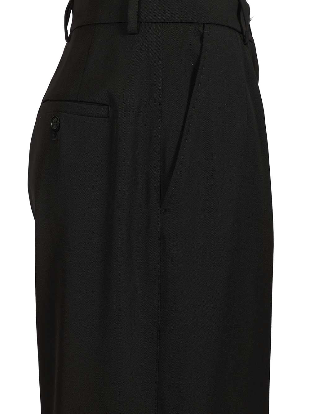 Dolce & Gabbana Women Wool Gabardine Trousers DOLCE & GABBANA